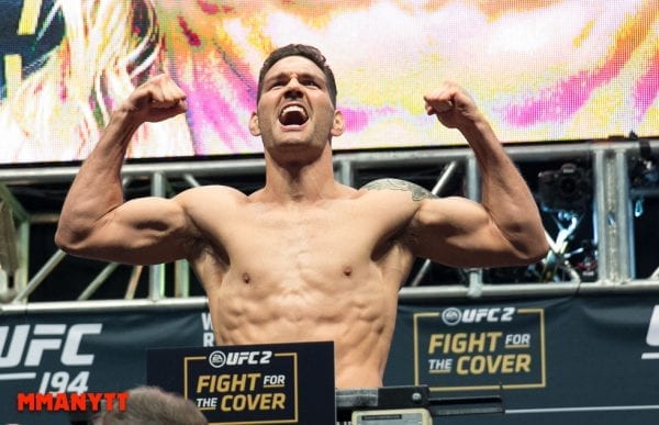 Chris Weidman UFC 194 Weigh In Las Vegas MMAnytt Photo Mazdak Cavian 2015-56