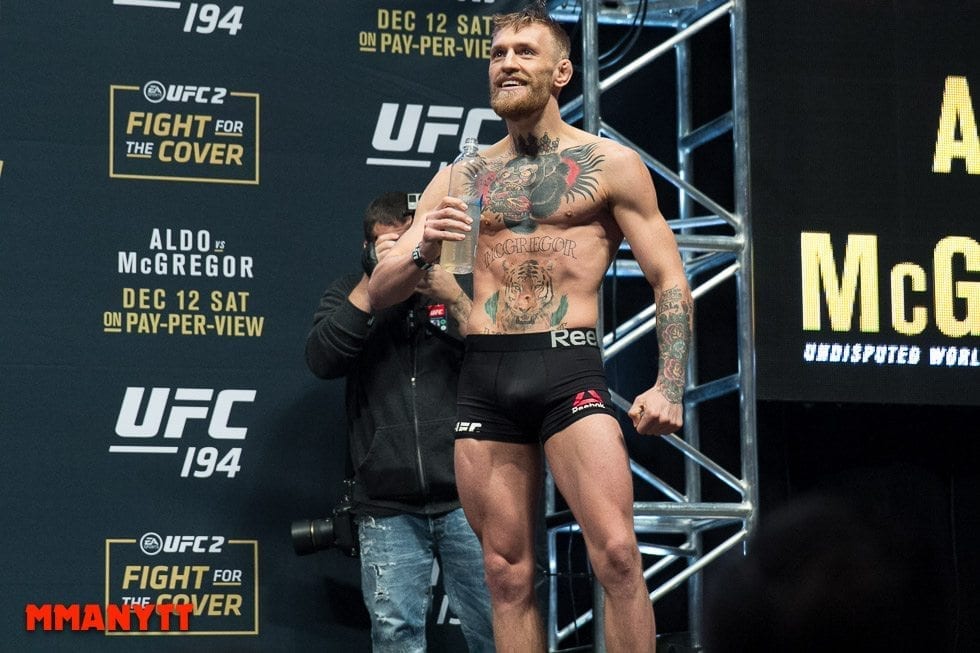 Conor McGregor UFC 194 Weigh In Las Vegas MMAnytt Photo Mazdak Cavian 2015-79