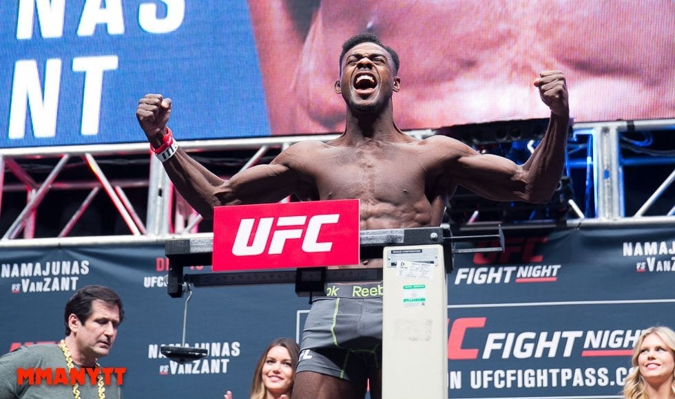 UFC Fight Night 80 Weigh In Aljamain Sterling MMAnytt Photo Mazdak Cavian-31