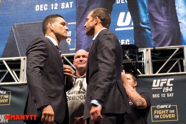 UFC Fight Night 80 Weigh In Chris Weidman Luke Rockhold  MMAnytt Photo Mazdak Cavian-10