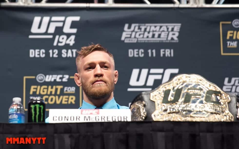 UFC Fight Night 80 Weigh In Conor McGregor MMAnytt Photo Mazdak Cavian