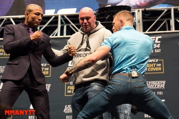 UFC Fight Night 80 Weigh In Jose Aldo Conor McGregor MMAnytt Photo Mazdak Cavian-15