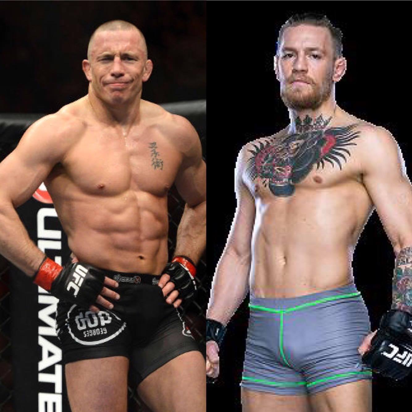 Georges St-Pierre Conor McGregor