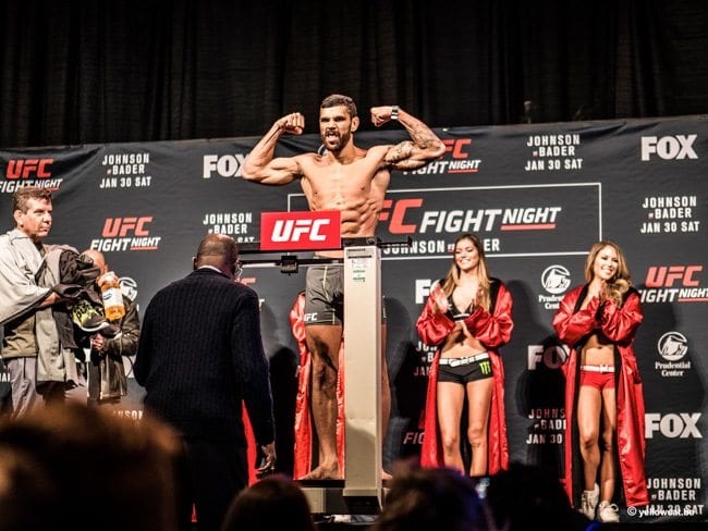 UFC ON FOX 18 – New Jersey Weigh-in Felipe Olivieri MMAnytt.se Copyright Yellowcat.be