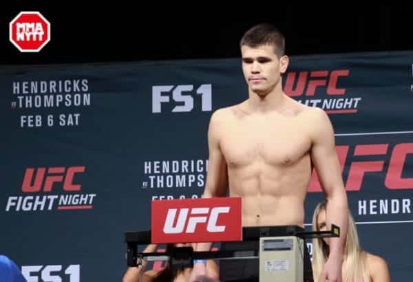 UFC FIGHT NIGHT 82 WEIGH-IN MICKEY GALL LAS VEGAS NEVADA MAZDAK CAVIAN Copyright  MMAnytt.se 2016-5