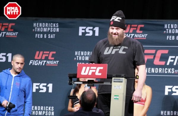 UFC FIGHT NIGHT 82 WEIGH-IN ROY NELSON LAS VEGAS NEVADA MAZDAK CAVIAN Copyright  MMAnytt.se 2016-54