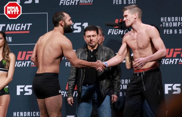 Stephen Thompson vs Johny Hendricks Photo Mazdak Cavian