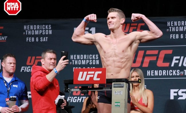 UFC FIGHT NIGHT 82 WEIGH-IN STEPHEN THOMPSON LAS VEGAS NEVADA MAZDAK CAVIAN Copyright  MMAnytt.se 2016-56