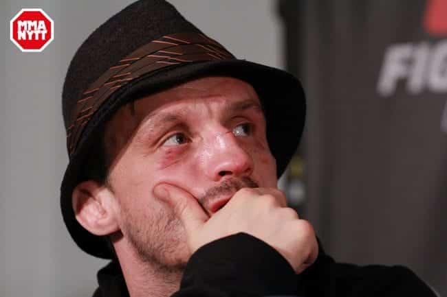 UFC FIGHT NIGHT 84 Brad Pickett FIGHTDAY WEIGH IN  O2 LONDON 2016 PHOTO MAZDAK CAVIAN MEDIADAY FIGHT-27