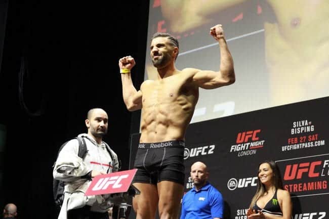 UFC FIGHT NIGHT 84 DAVID TEYMUR WEIGH IN  O2 LONDON 2016 PHOTO MAZDAK CAVIAN MEDIADAY FIGHT-27