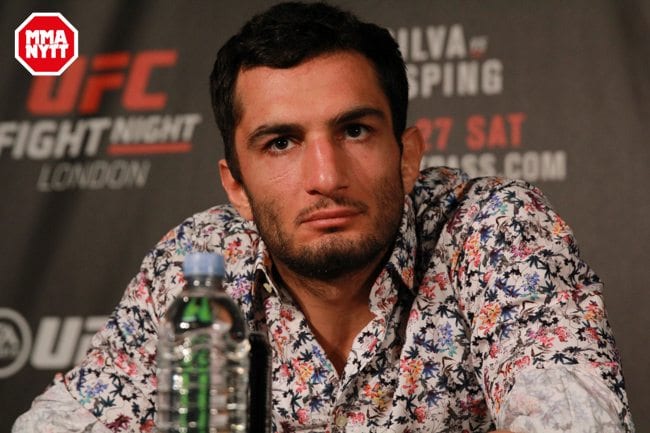 UFC FIGHT NIGHT 84 Gegard Mousasi FIGHTDAY WEIGH IN  O2 LONDON 2016 PHOTO MAZDAK CAVIAN MEDIADAY FIGHT-13