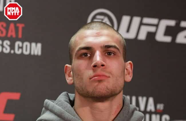 UFC FIGHT NIGHT 84 Tom Breese FIGHTDAY WEIGH IN  O2 LONDON 2016 PHOTO MAZDAK CAVIAN MEDIADAY FIGHT-41