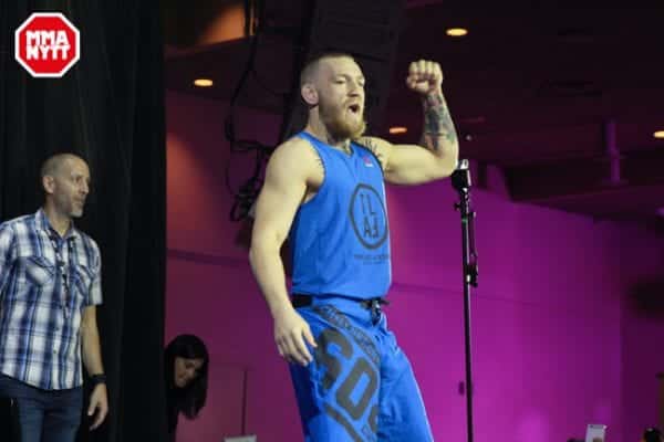 UFC 196 CONOR MCGREGOR LAS VEGAS MGM MEDIADAY OPEN WORKOUT 2016 PHOTO MAZDAK CAVIAN MEDIADAY FIGHT-14