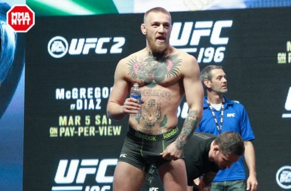 UFC 196 Conor McGregor LAS VEGAS MGM Weigh ins MEDIADAY OPEN WORKOUT 2016 PHOTO MAZDAK CAVIAN MEDIADAY FIGHT-36