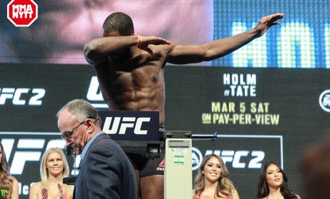 UFC 196 Corey Anderson LAS VEGAS MGM Weigh ins MEDIADAY OPEN WORKOUT 2016 PHOTO MAZDAK CAVIAN MEDIADAY FIGHT-15