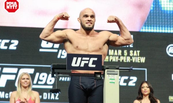 UFC 196 Ilir Latifi LAS VEGAS MGM Weigh ins MEDIADAY OPEN WORKOUT 2016 PHOTO MAZDAK CAVIAN MEDIADAY FIGHT-19