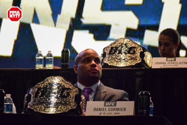 UFC 196 LAS VEGAS MGM DPATINKIN 2016 WEIGH IN DANIEL CORMIER