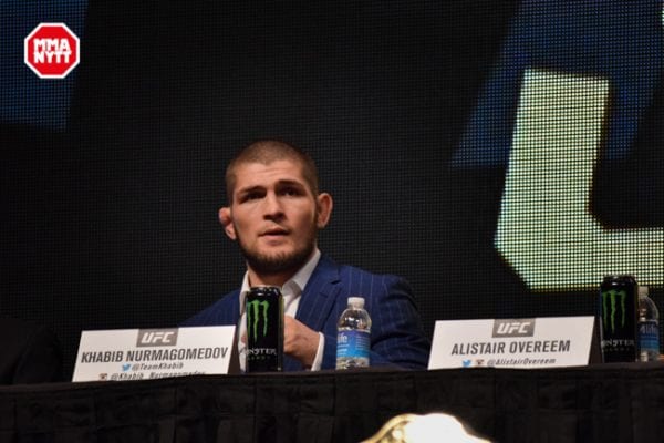 UFC 196 LAS VEGAS MGM DPATINKIN 2016 WEIGH IN KHABIB