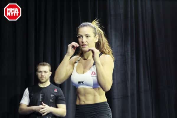 UFC 196 MIESHA TATE LAS VEGAS MGM MEDIADAY OPEN WORKOUT 2016 PHOTO MAZDAK CAVIAN MEDIADAY FIGHT-7