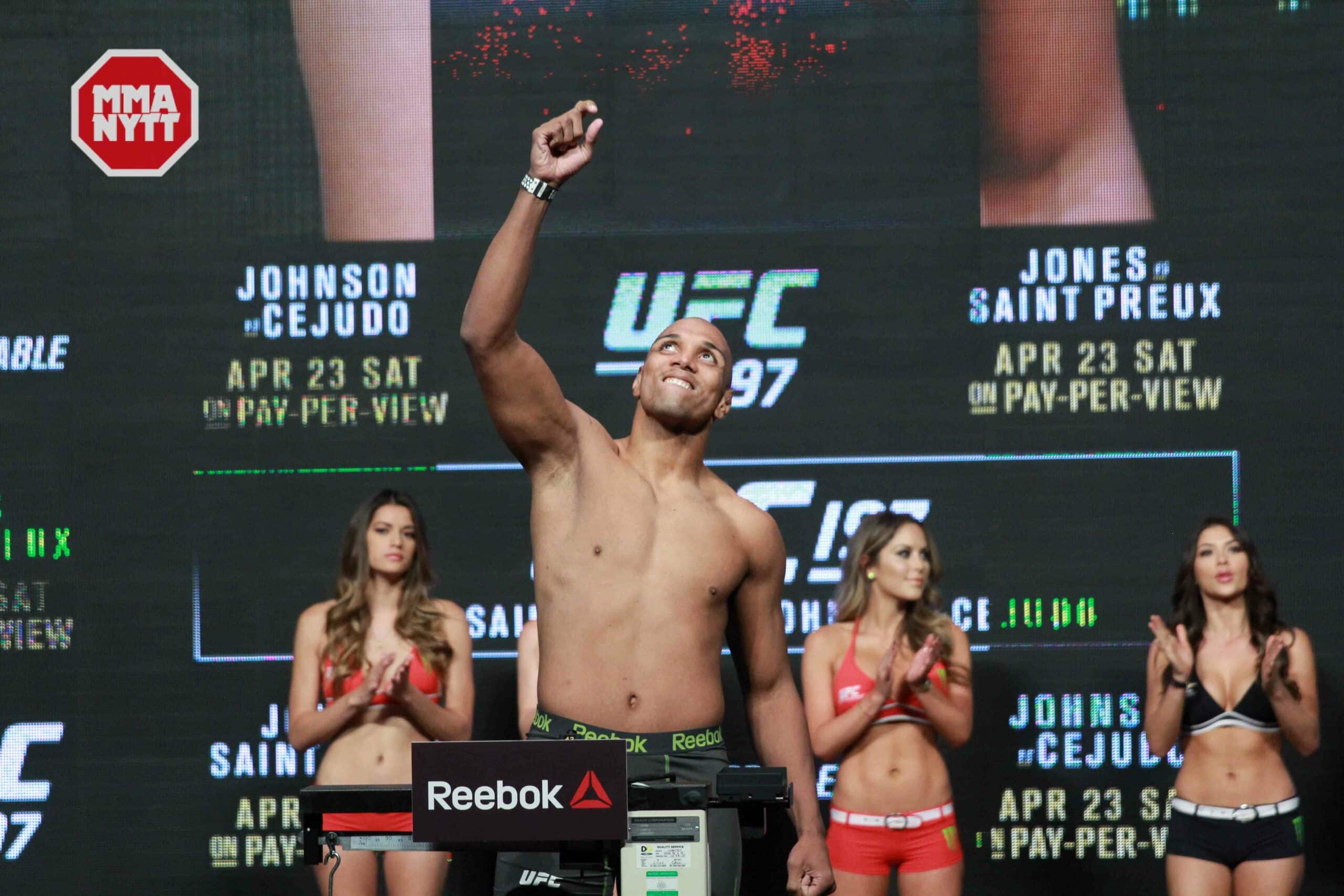 UFC 197 Marcos Rogerio de Lima MMAnytt.se UFC weigh-in 2016-04-21 las vegas nevada mgm PHOTO MAZDAK CAVIAN_-81