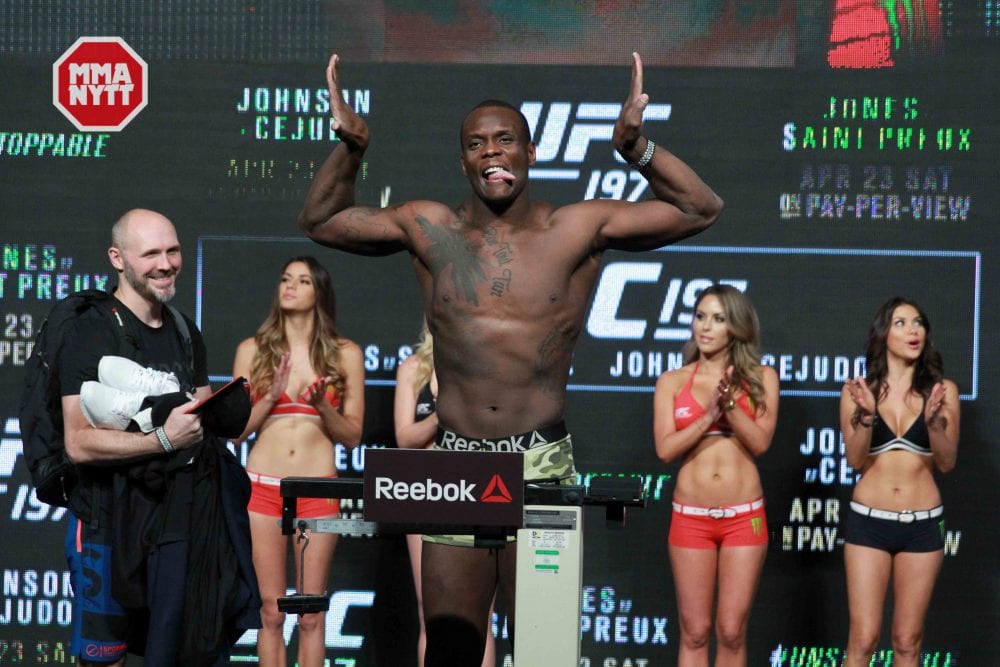 UFC 197 Ovince Saint Preux MMAnytt.se UFC weigh-in 2016-04-21 las vegas nevada mgm PHOTO MAZDAK CAVIAN_-37