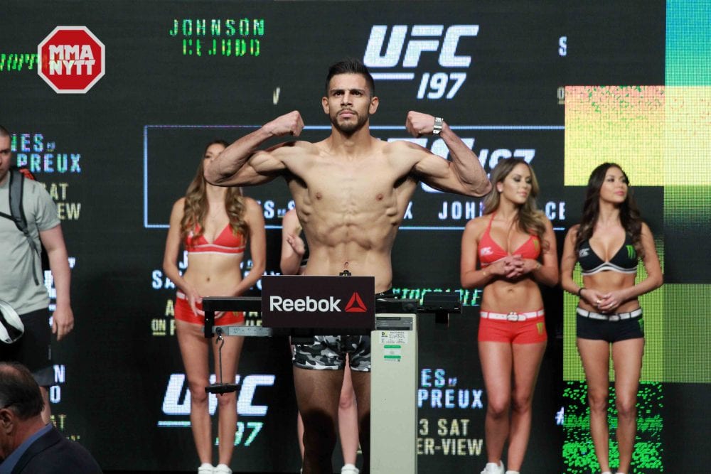 UFC 197 YAIR RODRIGEZ MMAnytt.se UFC weigh-in 2016-04-21 las vegas nevada mgm PHOTO MAZDAK CAVIAN_-117