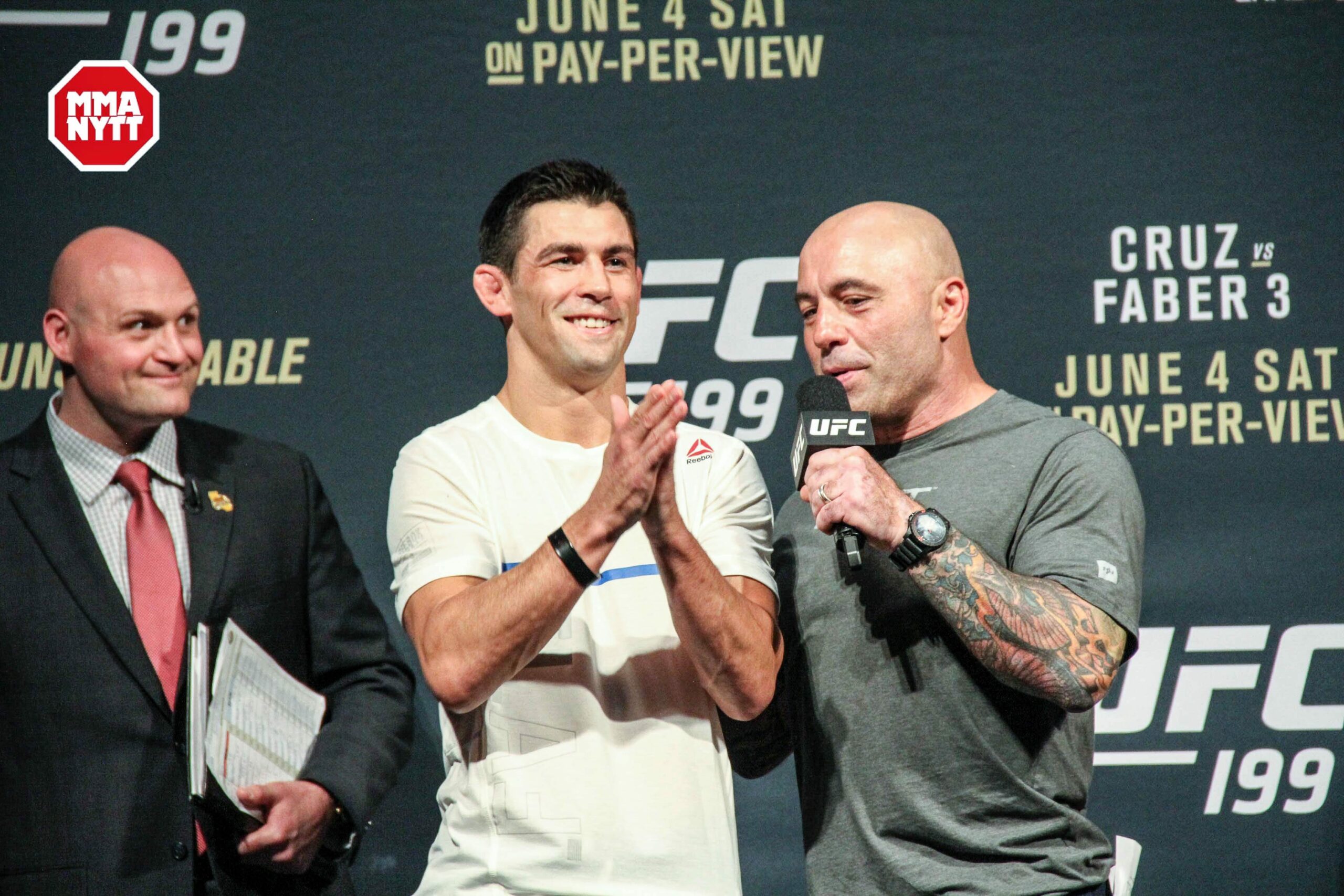 UFC 199  Dominick Cruz (c) Los Angeles photo MMAnytt.se Weighins 20160603-67