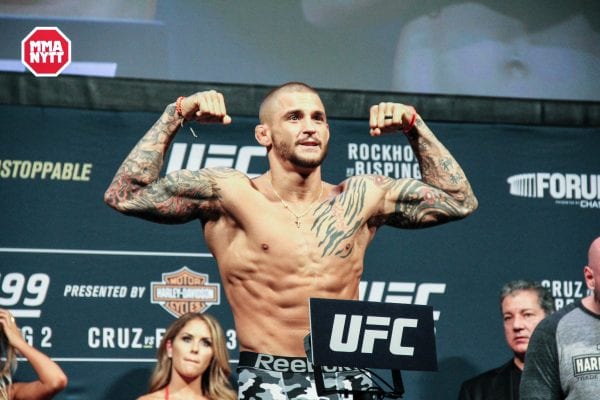 UFC 199 Dustin Poirier Los Angeles photo MMAnytt.se Weighins 20160603-42