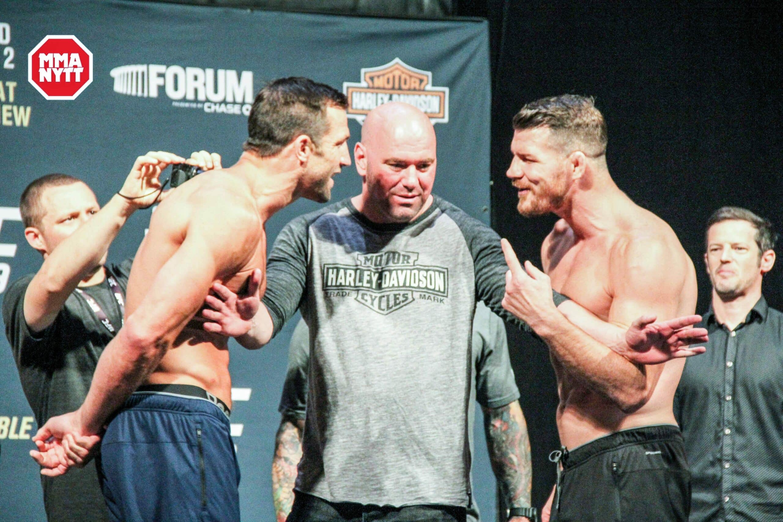 Rockhold vs. Bisping 2 Photo MMANytt.se