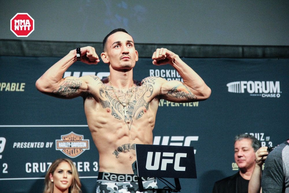 UFC 199 Max Holloway  Los Angeles photo MMAnytt.se Weighins 20160603-53