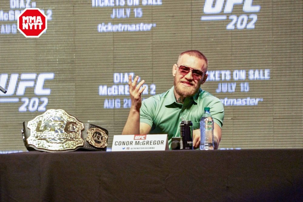 UFC 200 Las Vegas Conor McGregor 20160707 MMAnytt.se Media Day Vince Cachero