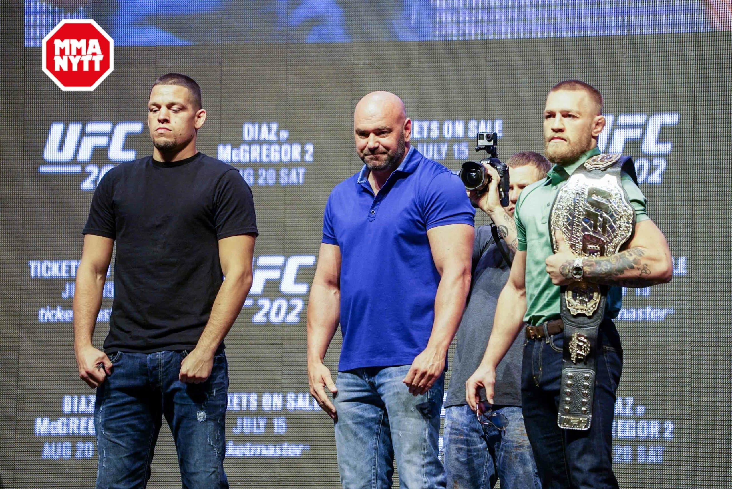 UFC 200 Las Vegas Conor McGregor Nate Diaz 20160707 MMAnytt.se Media Day Vince Cachero 1