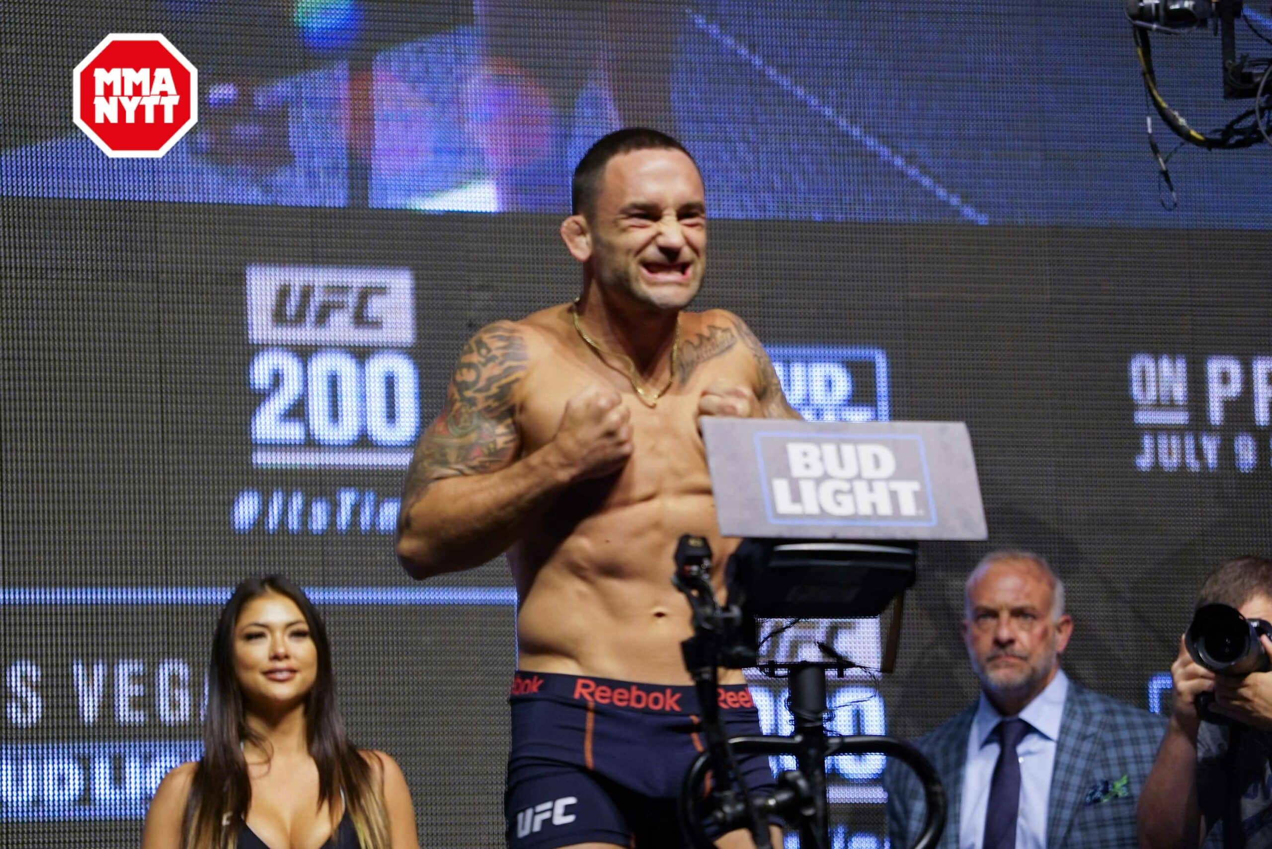 UFC 200 Las Vegas Weigh Ins 2016-07-08 Frankie Edgar photo MMAnytt.se Vince Cachero (96 of 155)