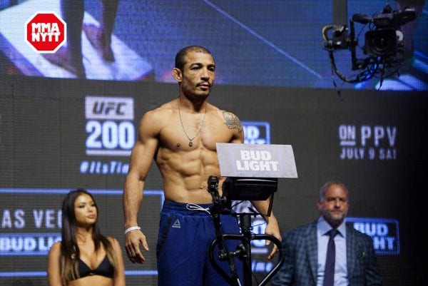 UFC 200 Las Vegas Weigh Ins 2016-07-08 Jose Aldo photo MMAnytt.se Vince Cachero (98 of 155)