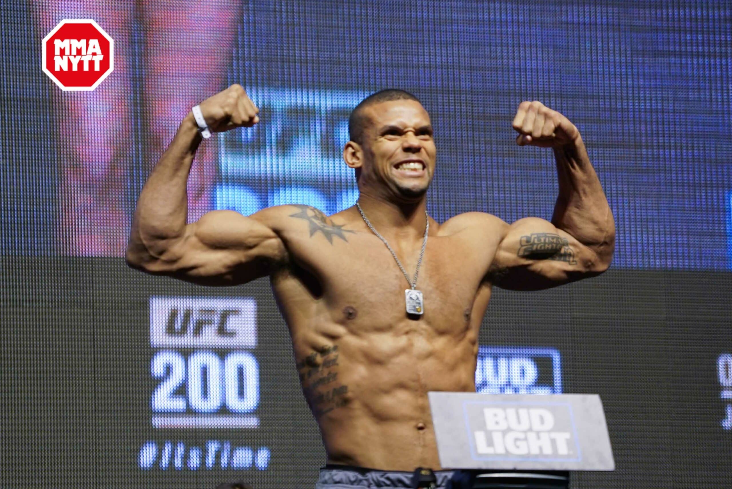 UFC 200 Las Vegas Weigh Ins 2016-07-08 Thiago Santos photo MMAnytt.se Vince Cachero (7 of 155)