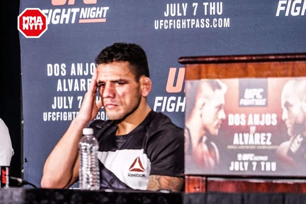 UFC Fight Night 90 Las Vegas Rafael dos Anjos 20160707 MMAnytt.se Post Fight Press Conference Vince Cachero