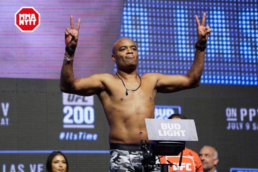 Anderson Silva MMAnytt Vince Cachero