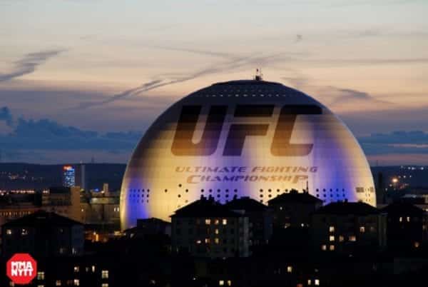 UFC Stockholm Globen MMAnytt