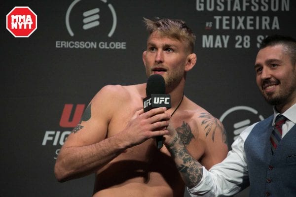 Alexander Gustafsson uppehåll