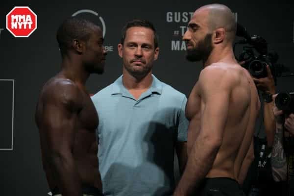 UFC Sweden 2017 weigh-in Alexander Gustafsson vs Glover Teixeira mmanytt-74