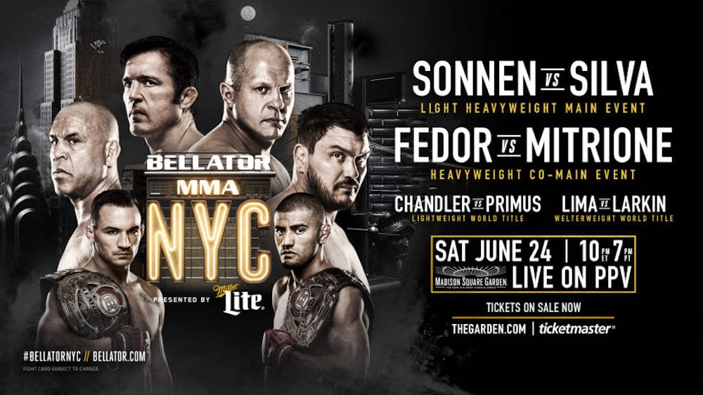 Bellator MMA NYC 180 MMAnytt