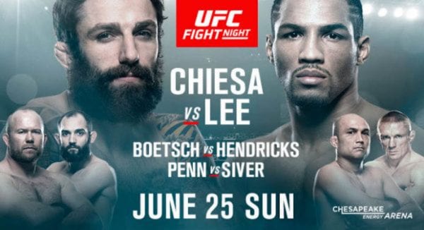 UFC Fight Night 112 Chiesa vs Lee MMAnytt