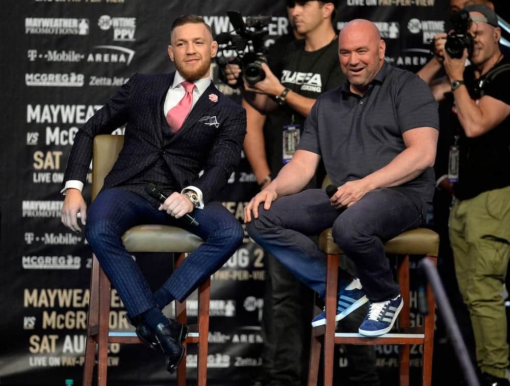 Conor McGregor Dana White World Tour McGregor Sports and Entertainment