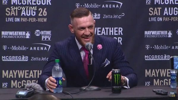 Conor McGregor skärmdump