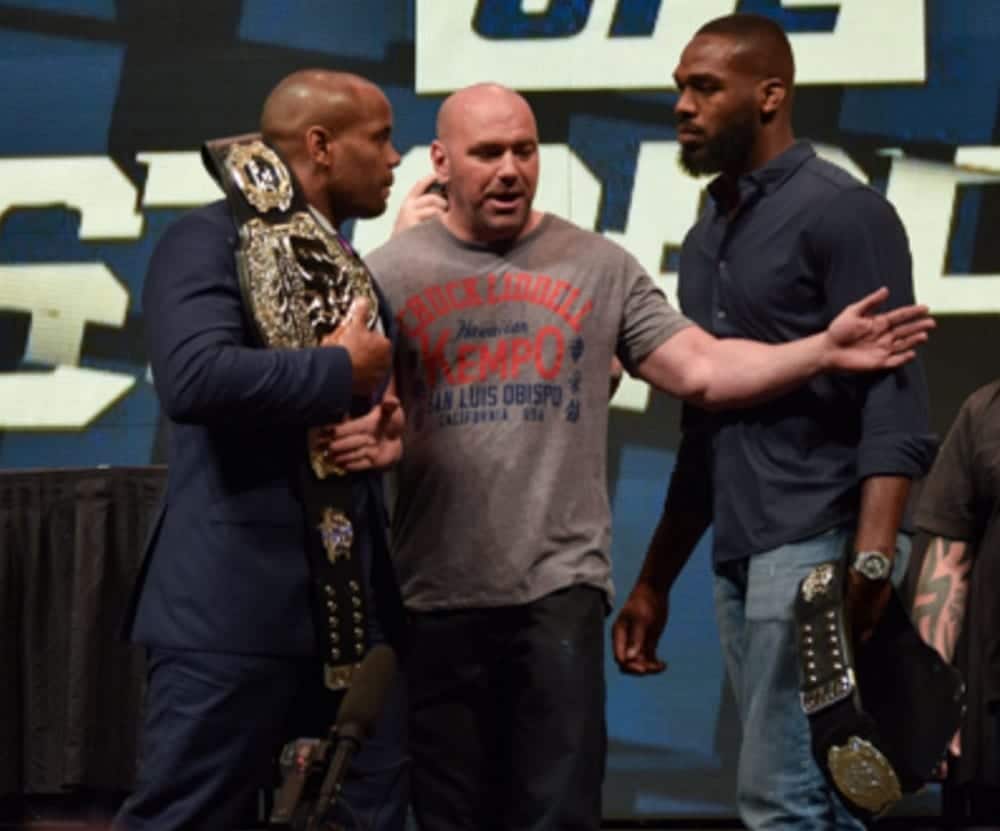 Daniel Cormier vs Jon Jones – Foto: Daniel Patinkin/MMAnytt