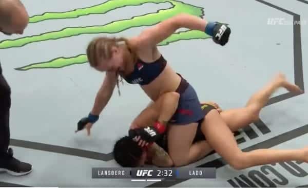 Aspen Ladd Lina Lansberg UFC Gdansk MMAnytt