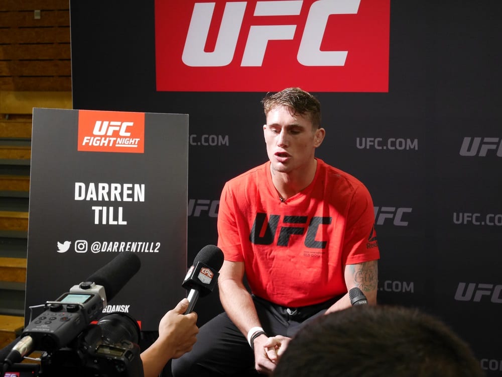 Darren Till UFC Gdansk