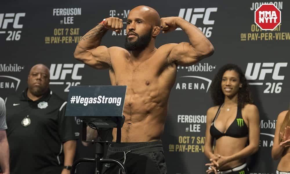 Demetrious Johnson UFC 216 invägning