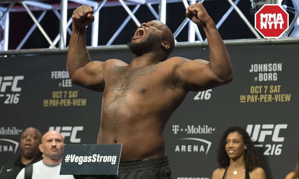 Derrick Lewis UFC 216 invägning