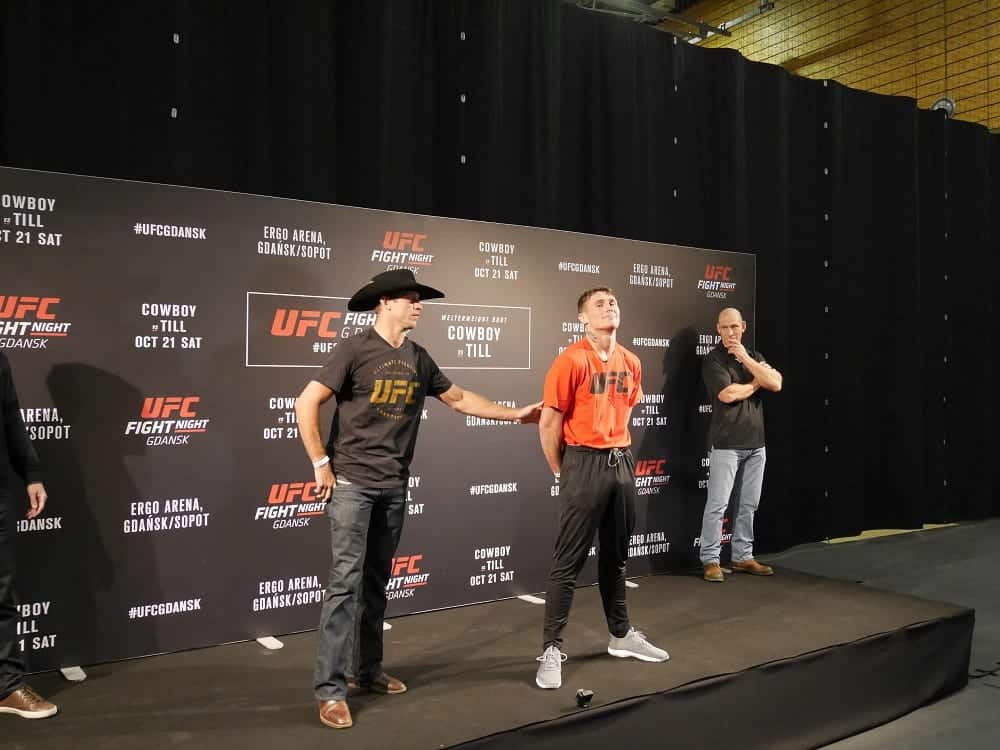 Donald Cerrone och Darren Till UFC Gdansk